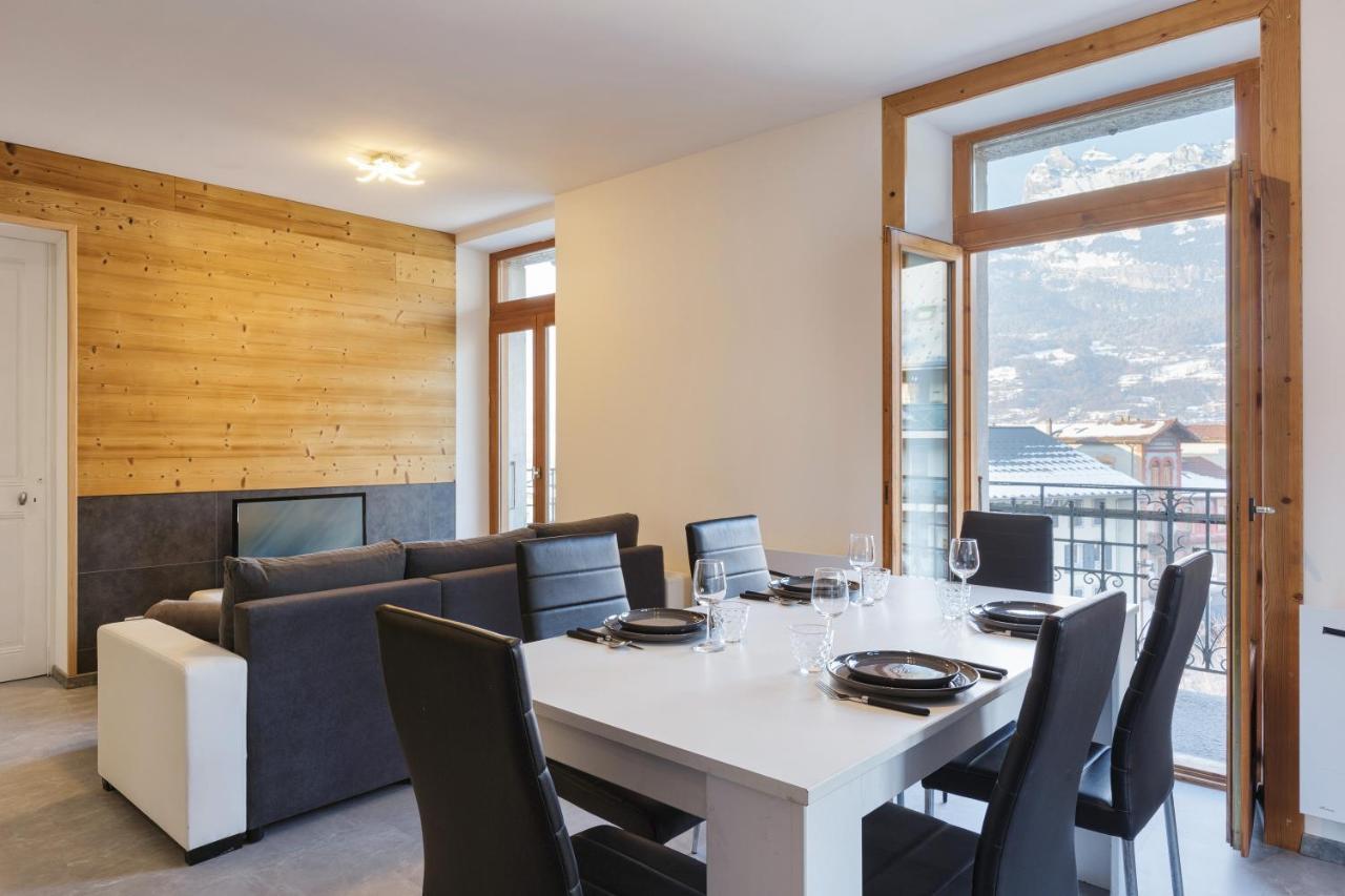 Residence Du Parc - Happy Rentals Saint-Gervais-les-Bains Exteriör bild